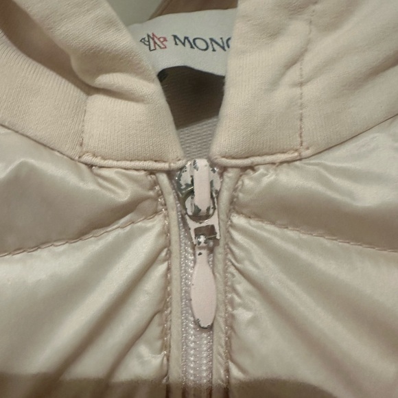 MONCLER girls sweater with down Size 5 - Picture 3 of 7